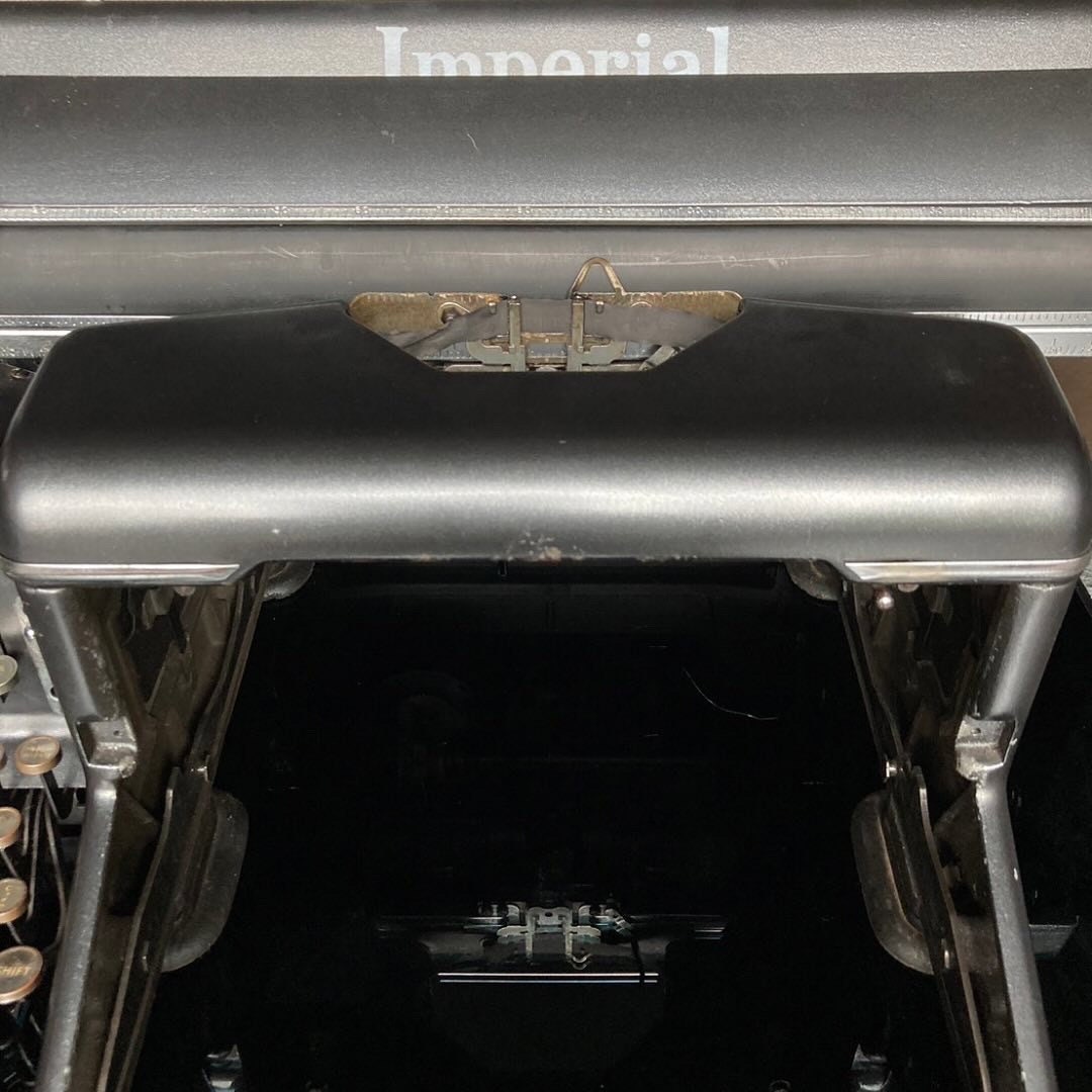 1961 Imperial 66 Vintage Portable Typewriter.