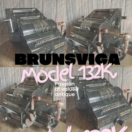 Antique Mechanical Calculator Brunsviga 13 ZK