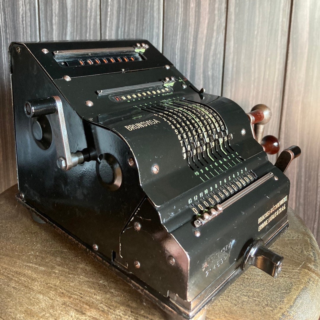 Antique Mechanical Calculator Brunsviga 13 ZK