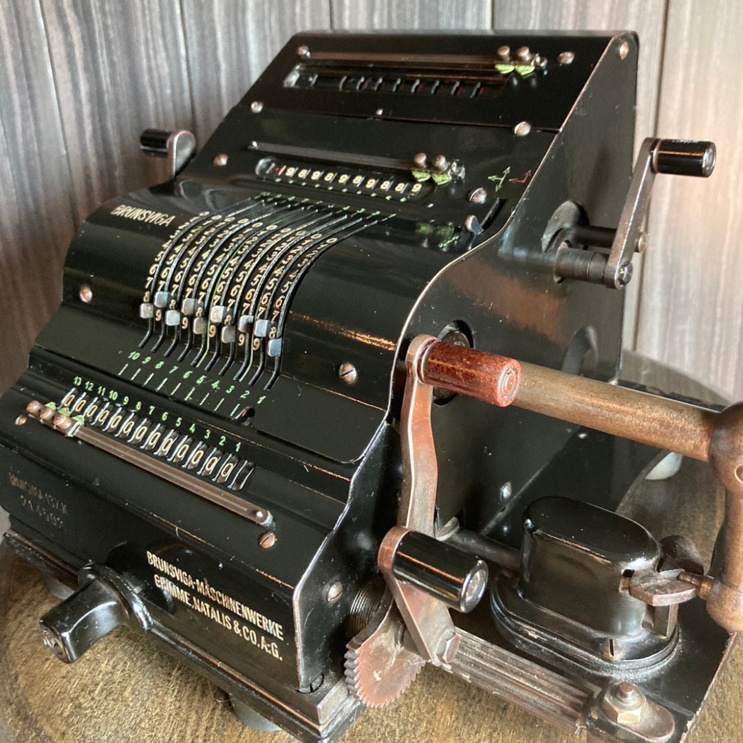 Antique Mechanical Calculator Brunsviga 13 ZK