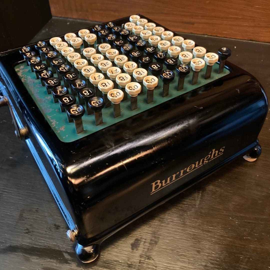 Antique Burroughs Adding Machine/Calculator Model 5