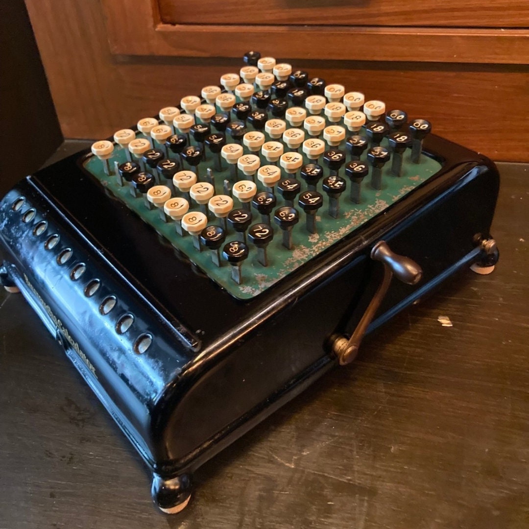 Antique Burroughs Adding Machine/Calculator Model 5