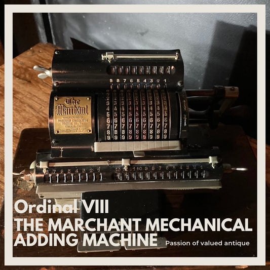 Antique 1916 Marchant Adding Calculating Machine