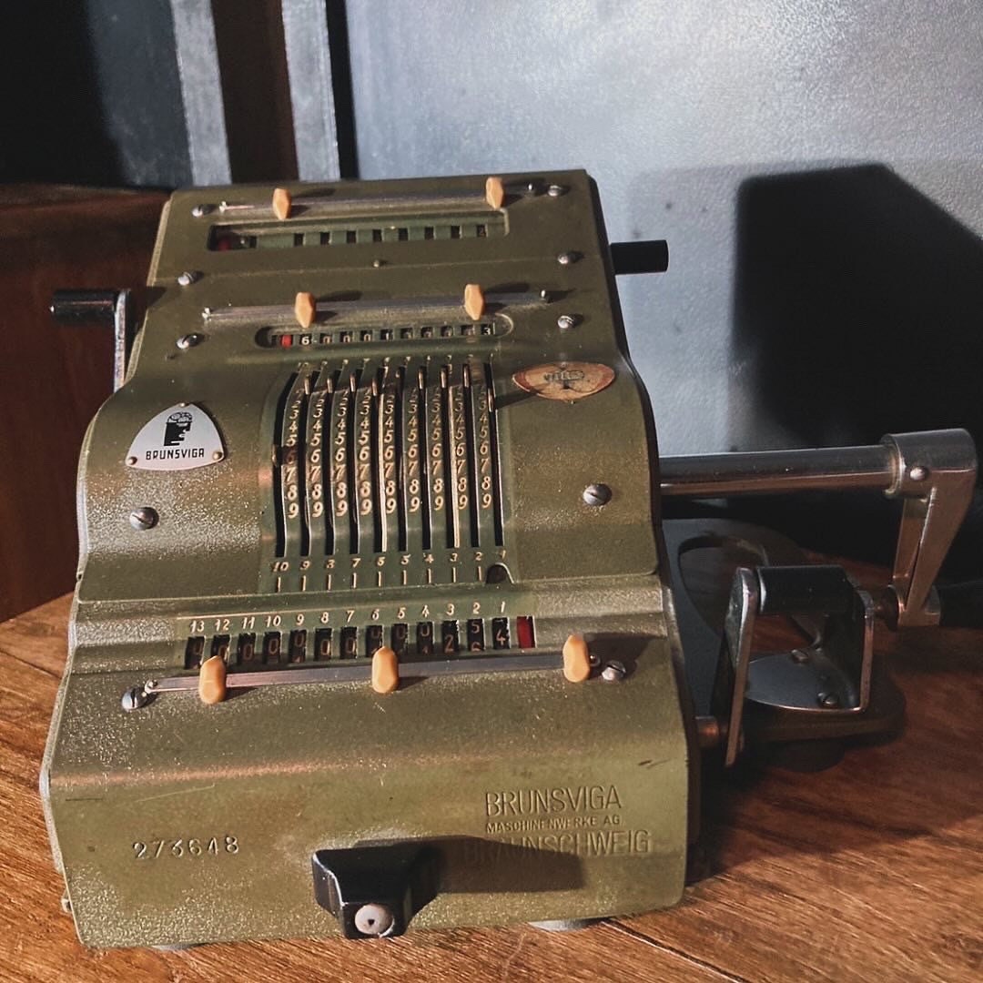 Antique Brunsviga 13 Z Adding Machine