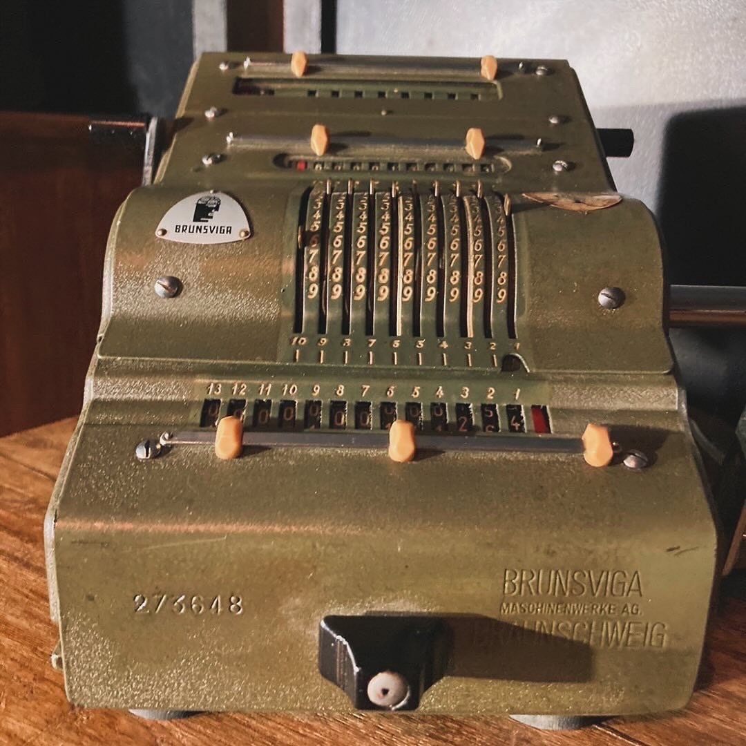 Antique Brunsviga 13 Z Adding Machine