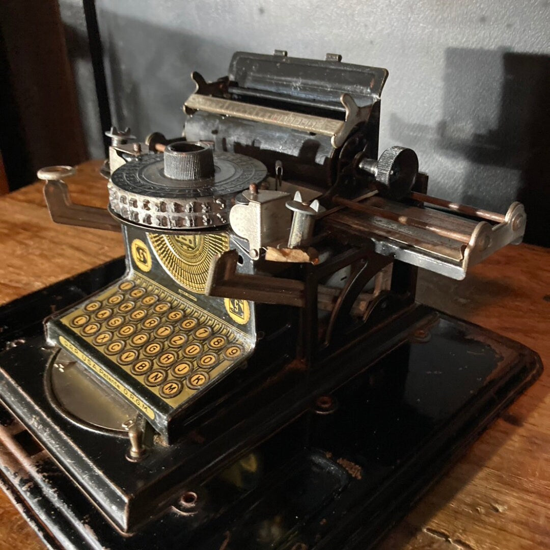 Antique GSN Junior Modell 3 toy typewriter